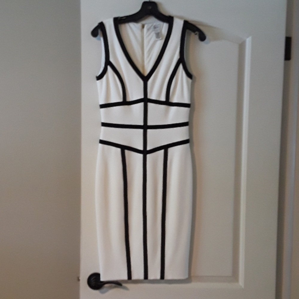 Cache off white dress